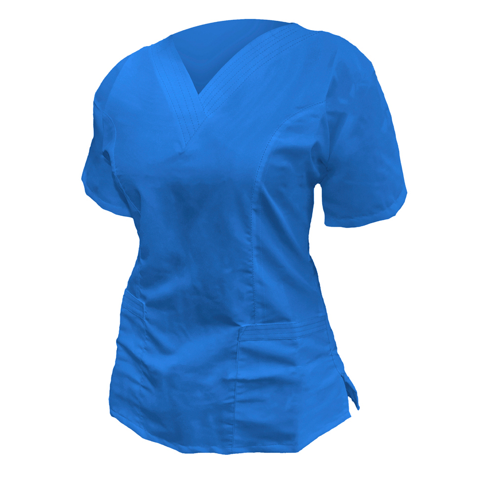 Blusa De Uniforme Medico Antifluido Estilo Adry